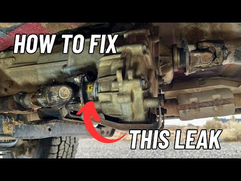 2001 Tacoma Transfer Case Front Output Shaft Seal Replacement