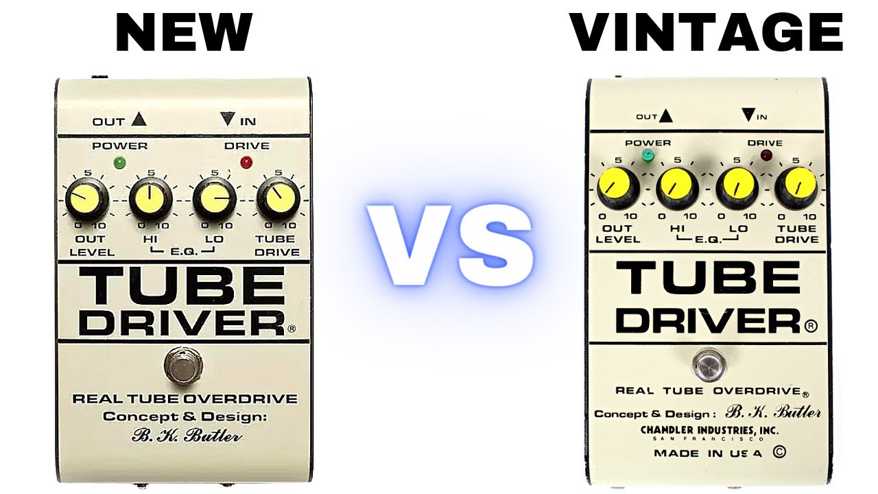 BK Butler Tube Driver vs Chandler Tube Driver | New vs Old - YouTube