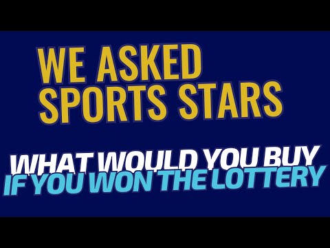 Dream Big: What Young Athletes Would Buy if They Won the Lottery!