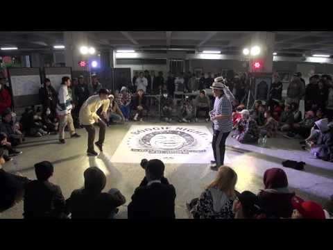 Boogie Night Vol 20 Locking 2 on 2 style BEST16 Beigow & Diao VS Funky chicken & Happy Li