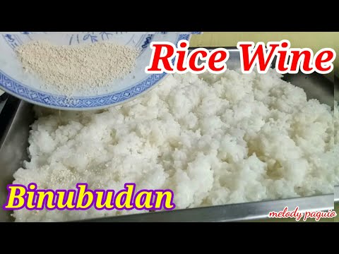 HOW TO MAKE SWEET FERMENTED RICE WINE / SAKE ( BINUBUDAN ) in ilokano