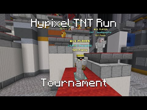 the grandmaster experience | Hypixel TNT Run Tournament