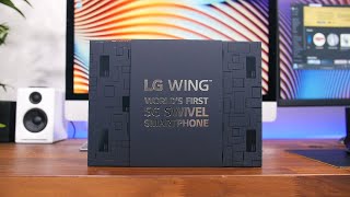 LG Wing 5G Unboxing: The World&#039;s First 5G Swivel Smartphone