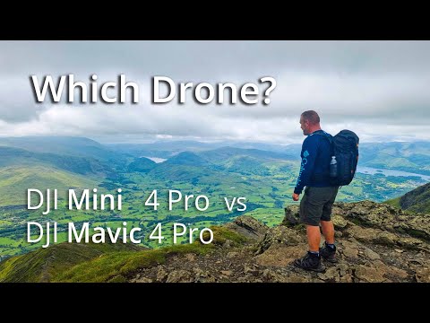 DJI Mini 4 Pro vs Mavic 4 Pro - EITHER could be best for you despite HUGE differences
