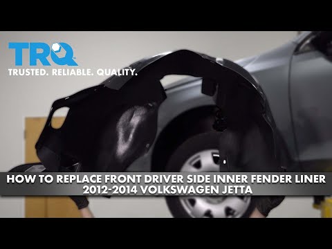 How to Replace Front Driver Side Inner Fender Liner 2012-2014 Volkswagen Jetta
