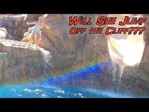 You Won't Do It Challenge!! Cliff Jumping With Trinity!