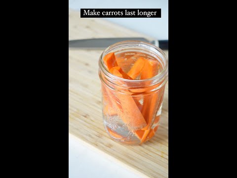 , title : 'How to keep carrots fresh! #shorts'