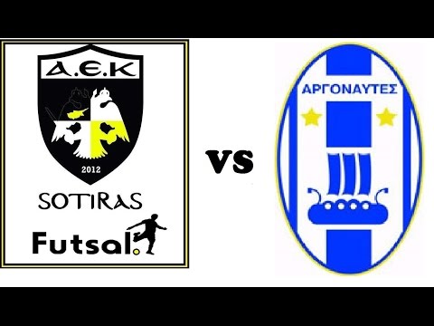 AEK SOTIRAS FUTSAL - ARGONAFTES 3-1  (2 .10.2014)