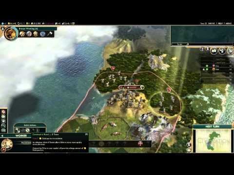 Sid Meier's Civilization V Multiplayer Gameplay[PC](Part 2)