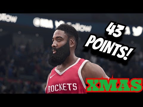 James Harden Full XMAS Highlights vs Thunder  (12.25.2017) NBA LIVE 18