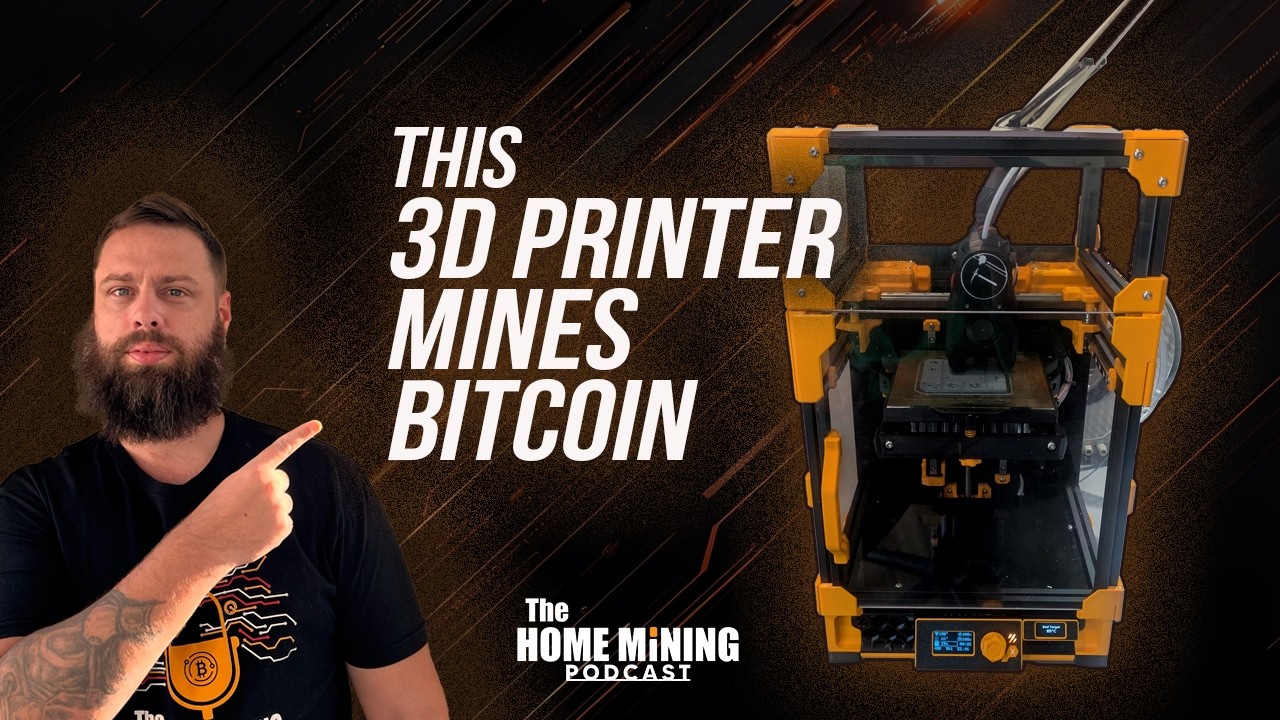 الطابعة ثلاثية الأبعاد لتعدين البيتكوين: عصر جديد من الابتكار مع PizzAndy - YouTube
