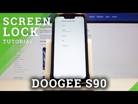 How to Change Lock Method in Doogee S90 – Adjust Type of Screen Lock