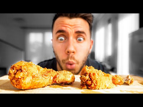 Elkészítettem a KFC CSIRKE titkos receptjét!