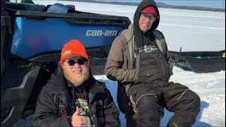 Ice fishing - Joe Holland is live!