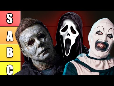 CAN I SURVIVE THESE SLASHERS? 💀 | TIER LIST