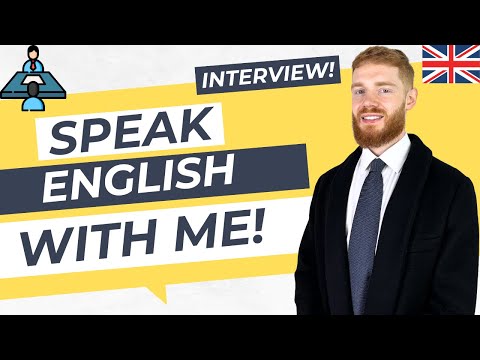 Everyday British English Conversations (Job Interview) | British Accent Training
