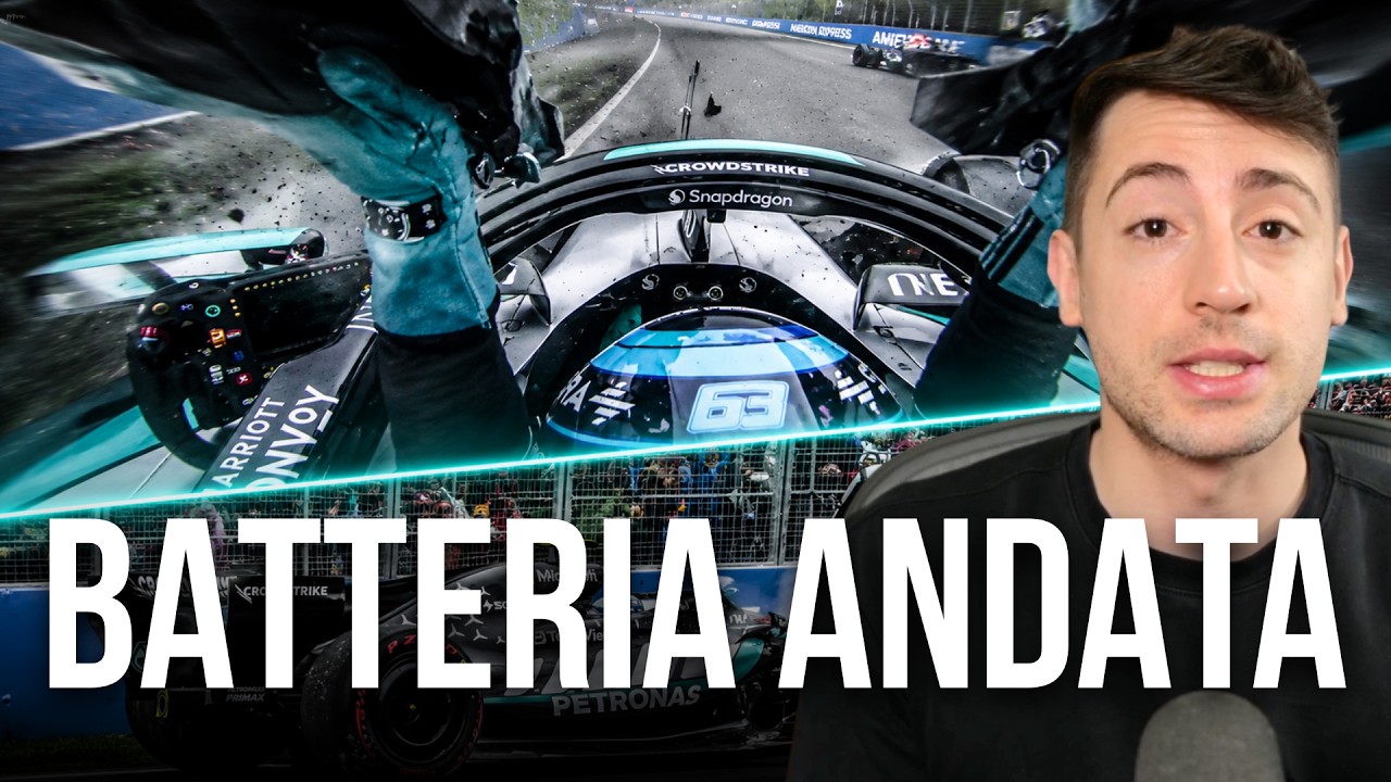 Antonelli vince ancora e Russell crolla con la batteria