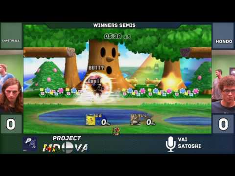 Project M @ Xanadu 11/2/16 Winners Semis - Capitulize (Pikachu) vs Hondo (Fox)