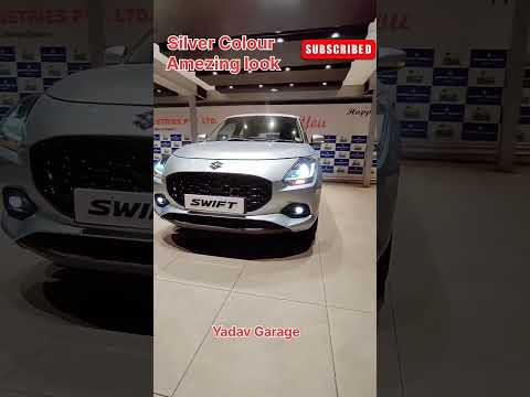 Silver Colour 2024 Model Maruti Swift Guys_#virelshorts #swift #yadavgarage