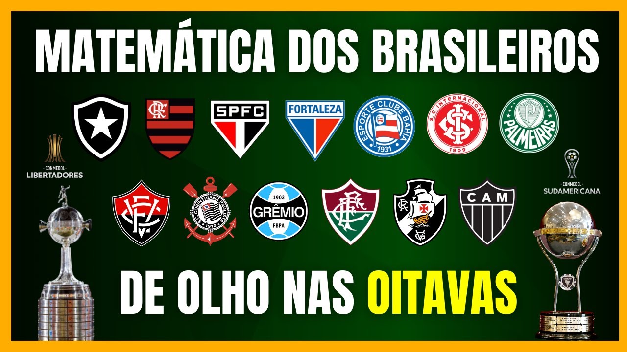LIBERTADORES E SULA | A MATEMÁTICA DOS BRASILEIROS | DE OLHO NAS OITAVAS