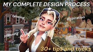 30+ tips for decorating your valley! 🌿 My COMPLETE Disney Dreamlight Valley Design Process