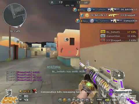 Crossfire West  NEW M4A1 S Runesteel Demon  New Free For All Gameplay