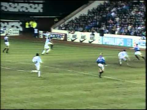 Season 1992-93 - Rangers Vs Marseille (25th November 1992) - Champions League