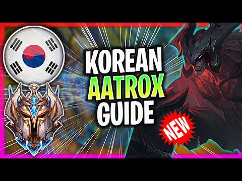 WHEN A KOREAN CHALLENGER PLAYS AATROX TOP! | CHALLENGER AATROX GUIDE