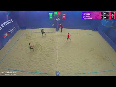 00:30 A. Bakotin / O. Bielikov - O. Yurtov / R. Voloshchuk 28.03.2023 | Winners Beach Volleyball
