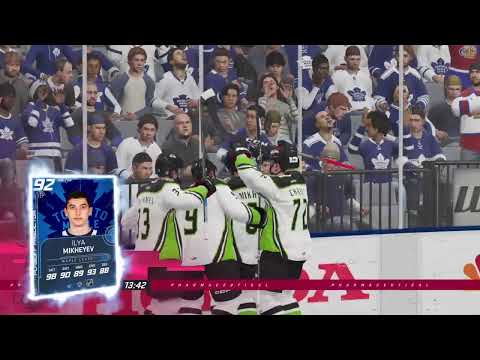NHL 20 HUT (Squad Battles/Superstar) *Ilya Mikheyev scores a shorthanded goal against Toronto :)-"