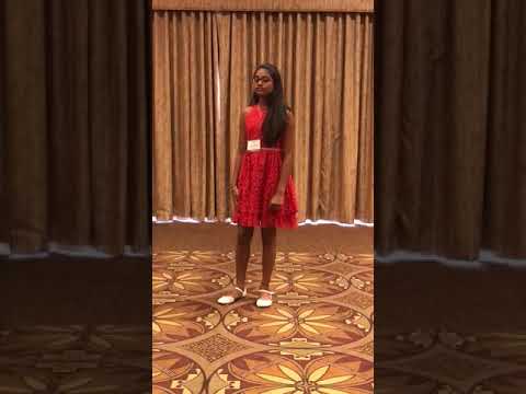 A Change in me from Beauty and the Beast; Cover by Srinithi at AGM 2019 FINALS