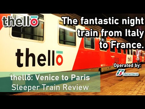 The thellō Night Train from Venice to Paris - Sleeper Carriage Review