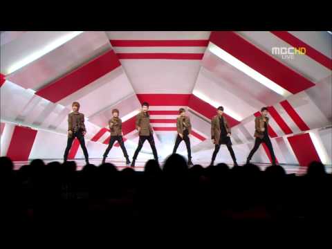 [HD] 111008 Boyfriend - You Are My Lady & Don't Touch My Girl (Comeback Stage) @ Music Core