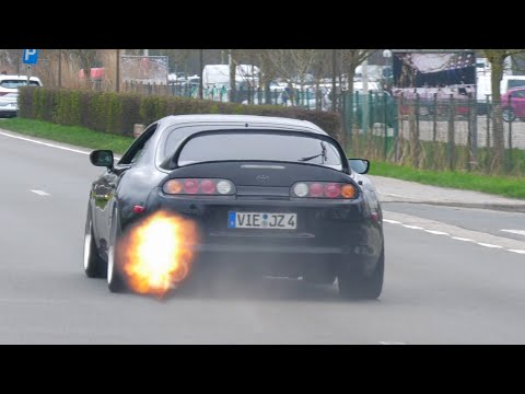 Toyota Supra Compilation 2024 | Accelerations, Burnouts, Boost, Flames & Bangs