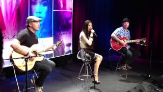 Jessica Sanchez - Don&#39;t Come Around, YouTube Event (HD). Personal Filming.