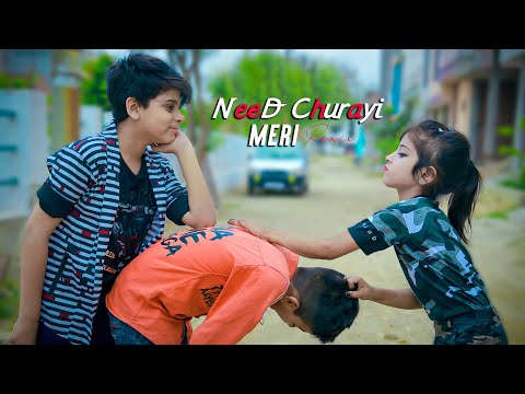 Neend Churai Meri |Funny Love Story|Hindi Song | Cute Romantic Love Story|SaifinaDareib |Meerut Star