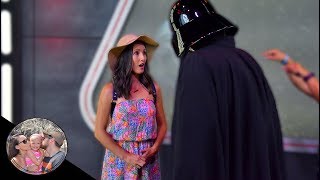 We COULDN'T HANDLE Darth Vader! (MALIA RAN AWAY!) | Disneyland vlog #117