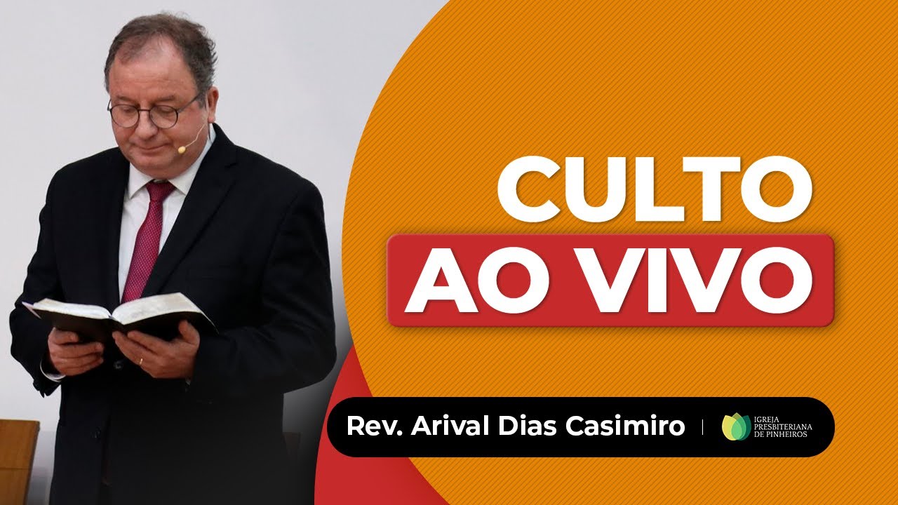 Culto das 19h | 02/02/25 |  AO VIVO - Igreja Presbiteriana de Pinheiros | Pr. Arival Dias Casimiro