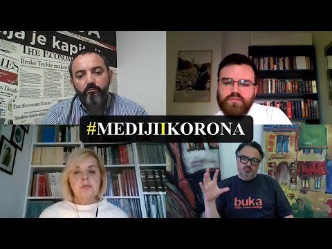 Novinarstvo i mediji u doba korone | A. Trifunović, B. Rudić i S. Vukelić (14. 4. 2020)
