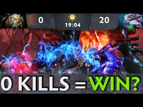 Is this even Dota? 0 Kills = win?! Secret International 2017 Strategy?