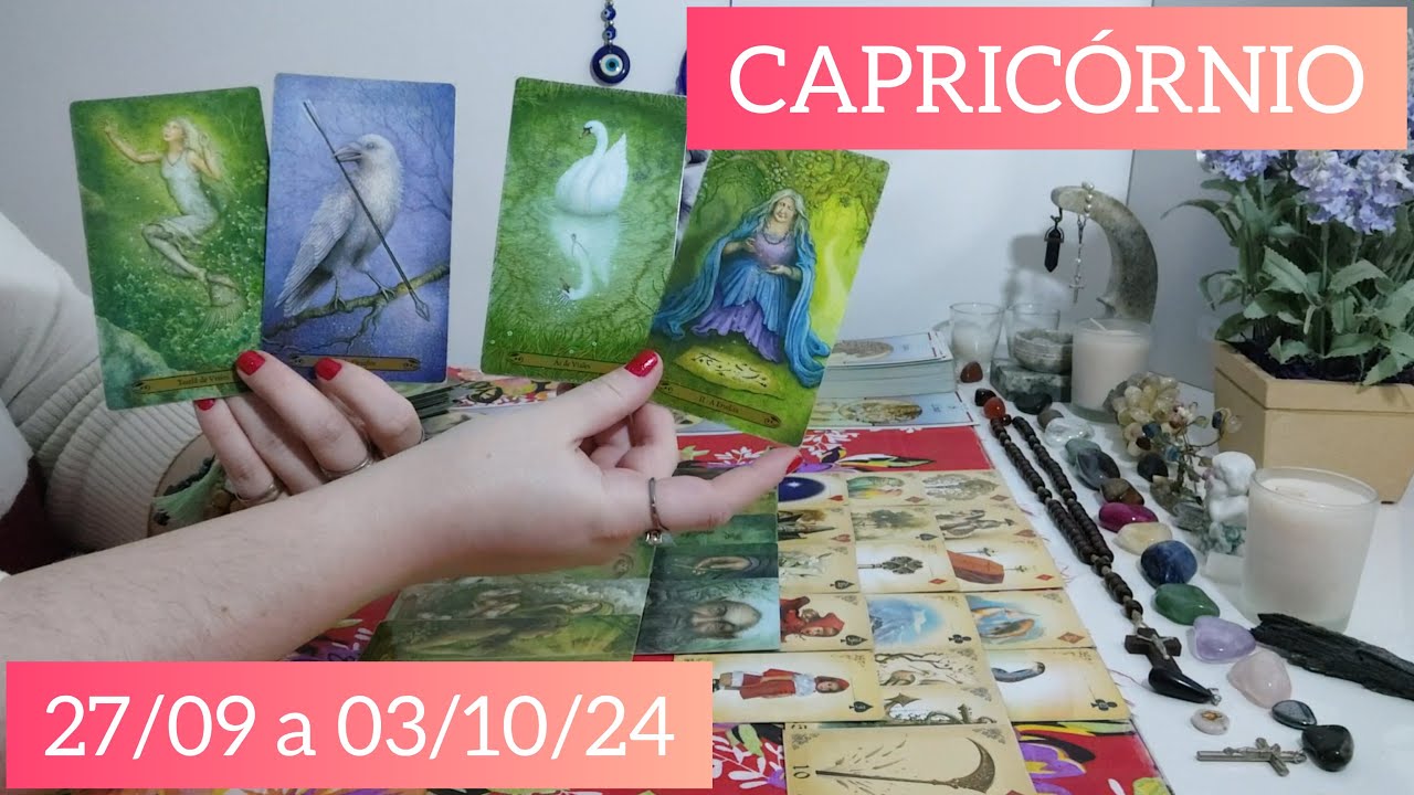 ♑ CAPRICÓRNIO ⦁ 27/09 a 03/10/24 ⦁ 🚨🕊️🦅 UMA CILADA SENDO PREPARADA MAS DEUS TE AVISA ANTES DE CHEGAR