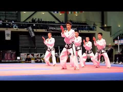 NZL Junior Male Team Patterns - Won Hyo