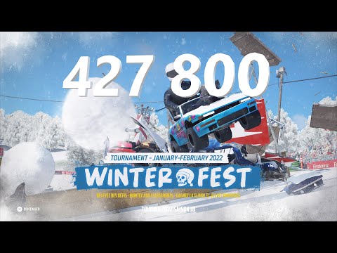 Wreckfest *NEW TOURNAMENT* !!Snow ball run!!