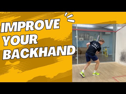 The Top 3 Tips  for A Backhand Squash Swing
