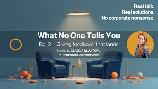 Giving feedback that lands