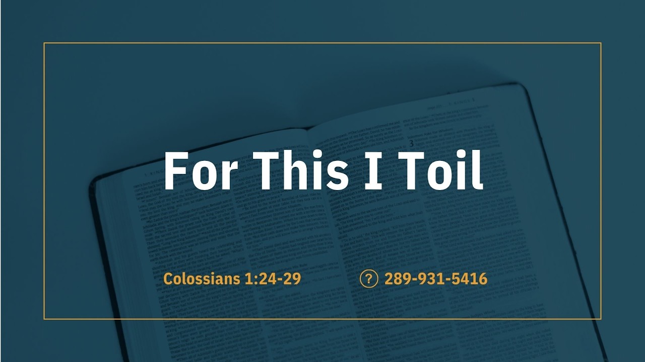 Thumbnail for sermon video