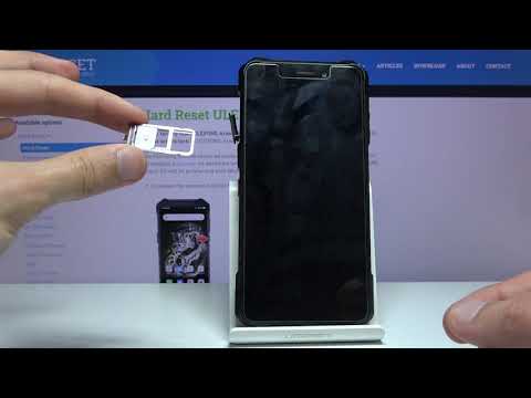 How to Insert SIM and SD into ULEFONE Armor X5 - Install Nano SIM & Micro SD Card