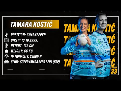 Tamara Kostić - Goalkeeper - Super Amara Bera Bera (Esp) - Season 24/25