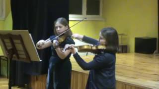 Viola and violin duet - crazy little thing called love - Queen
