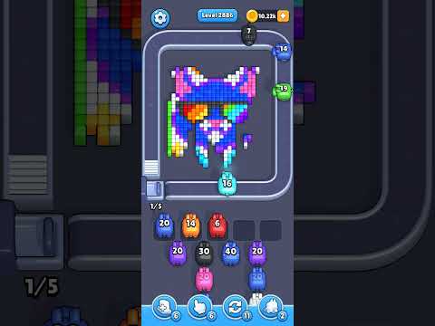 Guide du Niveau 2886 de Pixel Flow